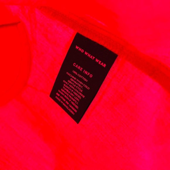 Who What Wear Women's Dress Medium Mini Pink Ruffle Long Sleeve V-neck New - Picture 9 of 10